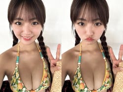 ミスマガジン豊田ルナ、X投稿写真にニプレスが写ってしまい即削除