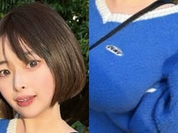 爆乳女子のパイスラがエロすぎてとんでもないことになってしまう
