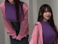 ラブライブ蓮ノ空声優花宮初奈のニット乳が爆乳すぎてエロいと話題に